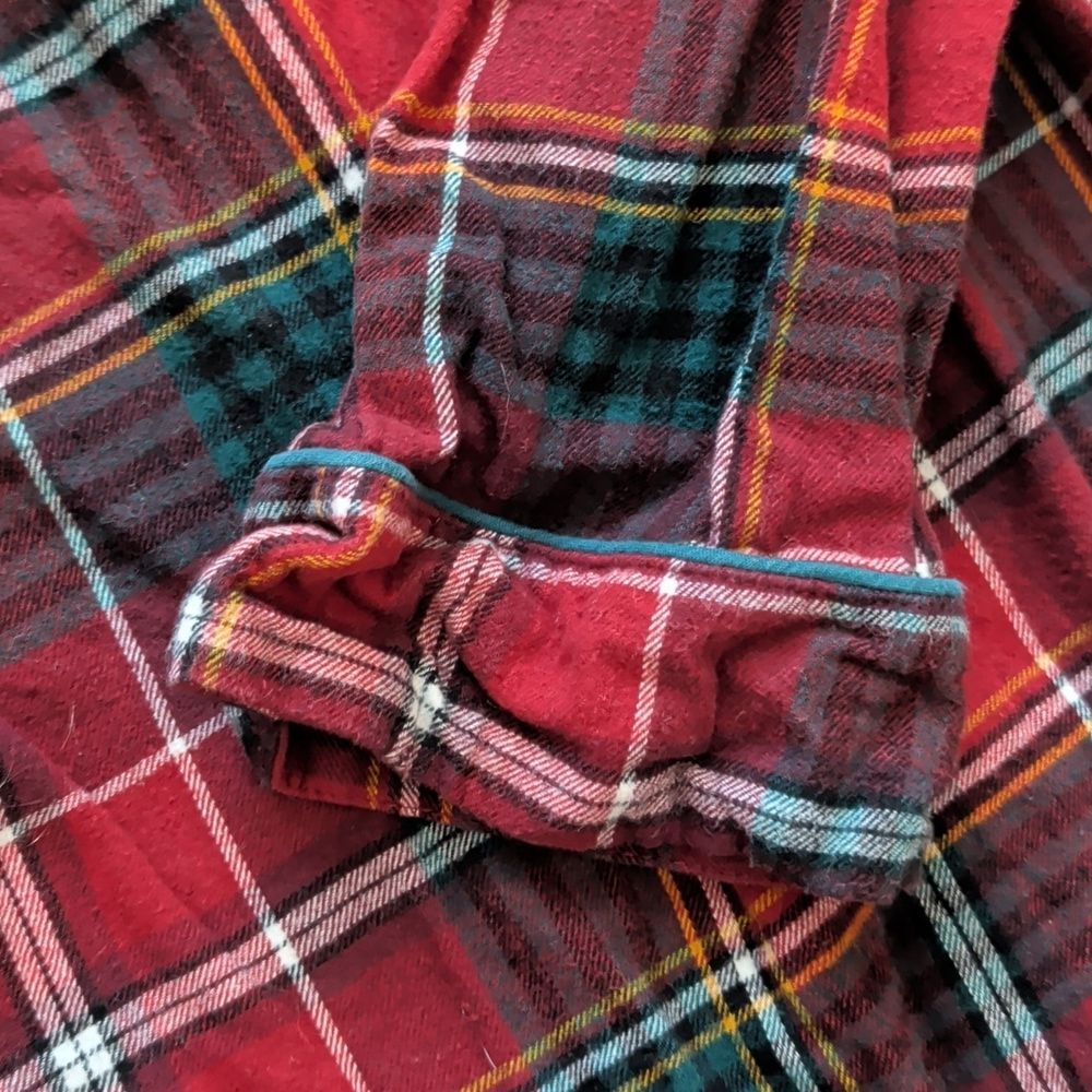 The Company Store Plaid Robe Size L - Picture 8 of 8